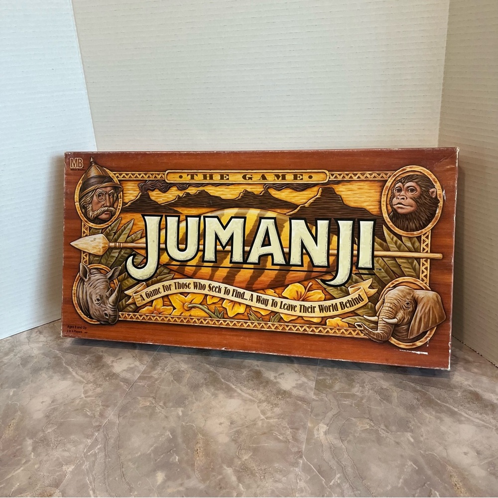 Vintage 1995 Jumanji Board Game